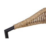 thumbnail of METRO PROFESSIONAL Stapelstuhl mit Armlehen Lario, Alu/Polyratan, Rope Design, beige/schwarz