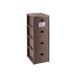 thumbnail of Stefanplast-Cassettiera Elegance Slim 4 Cassetti Tortora