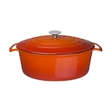 thumbnail of Grande cocotte ovale orange Vogue 6L