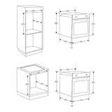 thumbnail of CANDY Forno Elettrico da Incasso FCC604NAV Capacità 65 L Multifunzione Ventilato Colore Avena