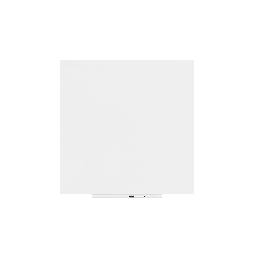 Rocada lavagna bianca Skinboard con superficie magnetica laccata, 120x120 cm, colore bianco