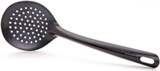 thumbnail of Schaumkelle Nylon Flach 330mm, Sieblöffel Küchenhelfer Spülmaschinenfest Robust, 1 Stück, schwarz
