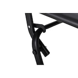 thumbnail of METRO PROFESSIONAL Set de terrasse SANTORINI, 3 pièces, textilène/acier/verre, 1 table, 2 chaises, pliantes, noir