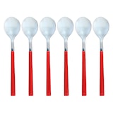 thumbnail of Novastyl - Lot 6 cuillères à café colorama 16.5cm en acier inxoydable magenta