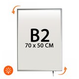 thumbnail of Cadre Clic Clac LED Box Slim B2 simple face