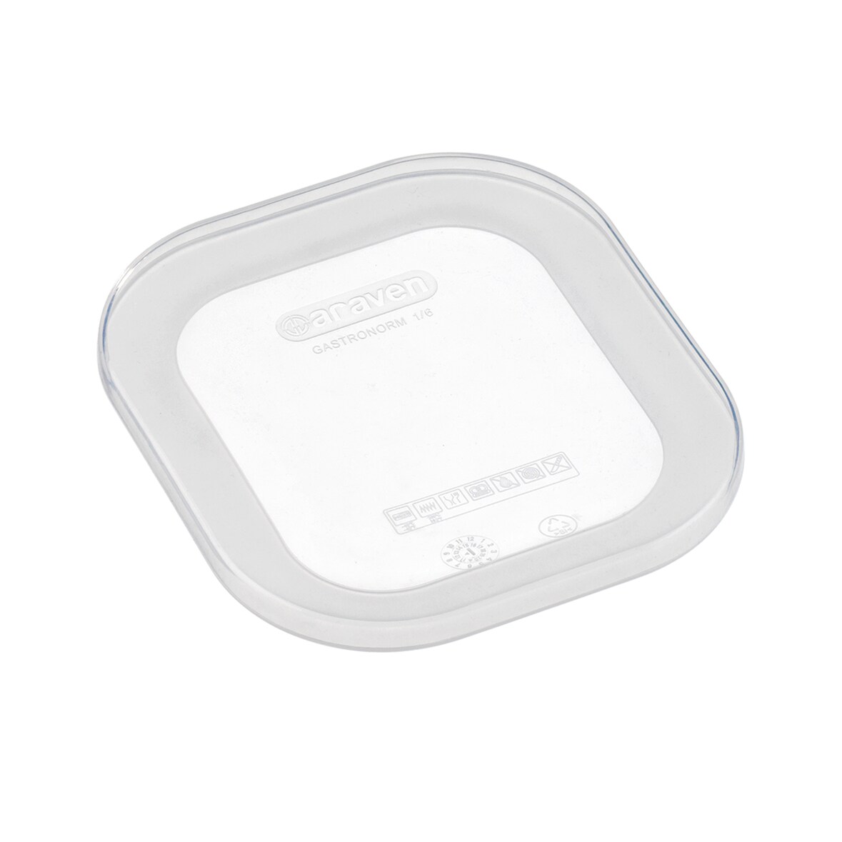 Araven Tapa Sil Gn1/6 Transparente