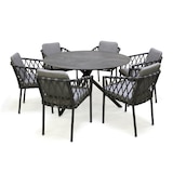 thumbnail of 6-Sitzer-Garten-Essgruppe, Aluminium