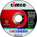 thumbnail of Cimco Werkzeuge Trennscheiben MULTI-CUT 206846 (VE10)