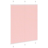 thumbnail of vidaXL Plissee Rosa 110x100 cm Stoffbreite 109,4 cm Polyester