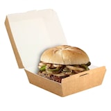 thumbnail of 200 pezzi. Scatole per hamburger kraft XXL Rif. EG0047K