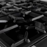 thumbnail of Fogão a gás profissional, 4 bocas, chama piloto, com base aberta, aço inoxidável AISI 304, 85 x 70 x 70 cm, 28,8 kW EASYLINE 11475 Vaiotec