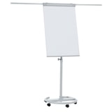 thumbnail of FRANKEN Flipchart, Beschreibbar, Magnetisch, Mobil, Mit Rollen und 2 Seitenarmen, Whiteboard mit Ständer, Papierhalterung und Stifteablage, 68 x 105
