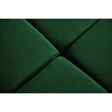thumbnail of KAWOLA Sofa NEVADA Ecksofa Velvet smaragd Recamiere rechts