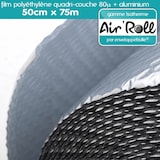 thumbnail of 1 Rouleau de film bulle d'air largeur 50cm x longueur 75m  - gamme Air'Roll ISOTHERME