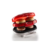 thumbnail of Ariete 205R Party Time 2 in 1 Hamburger Maker, 1200 Watt - Bereitet in nur 5 min. 2 köstliche Hamburger zu