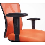 thumbnail of SIHOO silla de oficina silla de escritorio, ergonómica, soporte lumbar ajustable, 150kg de capacidad de carga ~ sin reposapiés, naranja