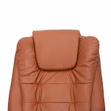 thumbnail of DASCK Poltrona da Ufficio Regolabile e Reclinabile, Ecopelle, Base Girevole 360° – DASCK- DASCK-POLTRONA-MARRONE