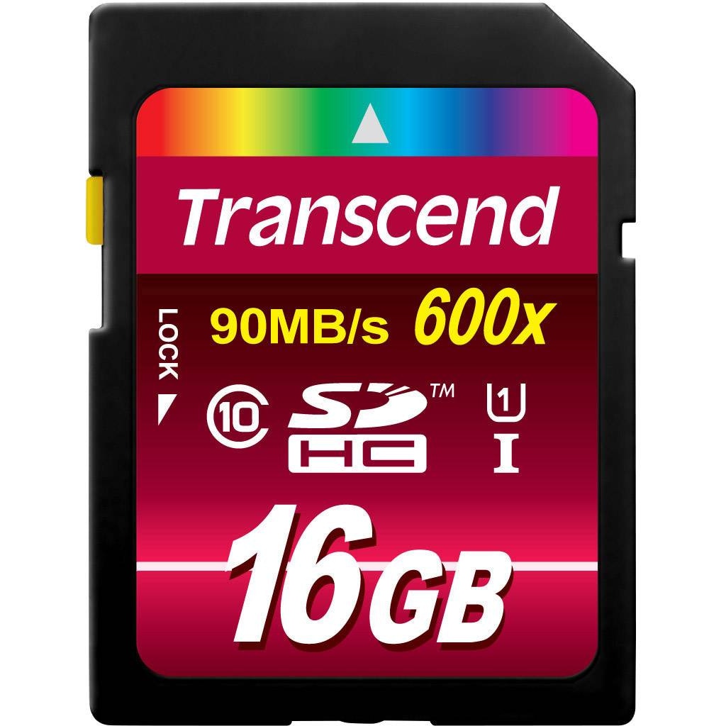 Transcend Ultimate SDHC-Karte Industrial 16 GB Class 10, UHS-I TS16GSDHC10U1