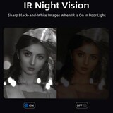 thumbnail of Caméscope Numérique HD 1080P Vision Nocturne Écran Tactile Zoom Puissant Noir YONIS