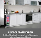thumbnail of Beerlager 56 Getränkekühlschrank 56l 20 Fl. Glastür Touch-Bedienfeld Edelstah Silber
