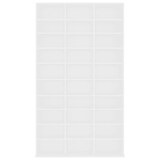 thumbnail of vidaXL CD-Schrank Weiß 102x16x177,5 cm Holzwerkstoff