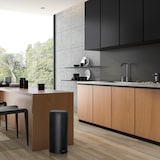 thumbnail of Abfallsammler / Mülleimer CLEAN STEP 30L schwarz matt Inneneimer Kunststoff hjh OFFICE