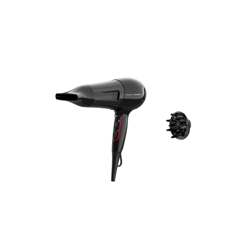 Rowenta CV591L POWERLINE 3 Karl Lagerfeld Haartrockner Schwarz