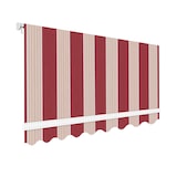 thumbnail of Wasabi - Toldo Exterior para Varanda Recolhível 3x2,5 Granate – Suporte para Teto e Parede – Fixação para Corrimão