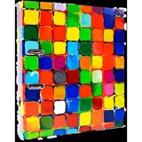 thumbnail of ADINA Motivordner Regenbogen-Fliesen-Mosaik-Malerei