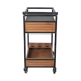 thumbnail of METRO PROFESSIONAL Outdoor Servierwagen Lynx, Alu/Eukalyptus, schwarz