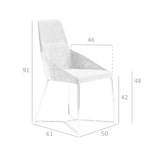 thumbnail of Angel Cerdá  Esstischstuhl aus gepolstertem Stoff 4008C