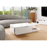 thumbnail of SalesFever Salontafel rechthoekig | met lade | MDF hout | B 120 x D 60 x H 36 cm | wit