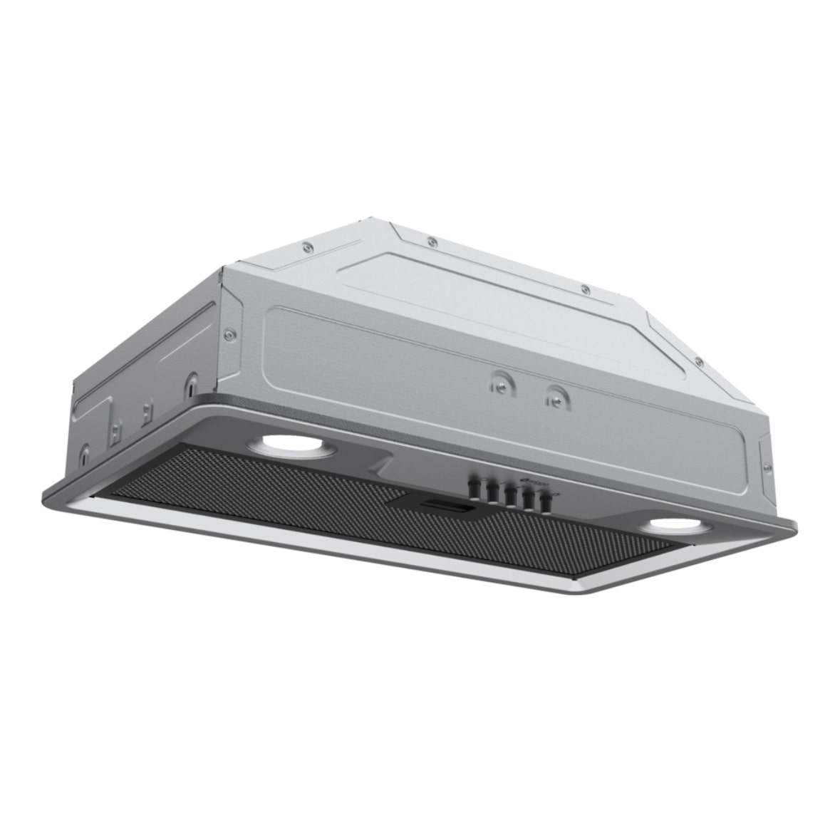 Wiggo WE-D630B(G) - Inbouw Afzuigkap - 60cm - Grijs