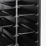 thumbnail of WAS Germany - GN Tablettwagen Trolley Mensa, 1/1 für 2x10 Tabletts, silber, 80 x 60 x 165 cm, MDF/Alu