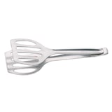 thumbnail of Servierzange, Salatzange, Aluminium, silber