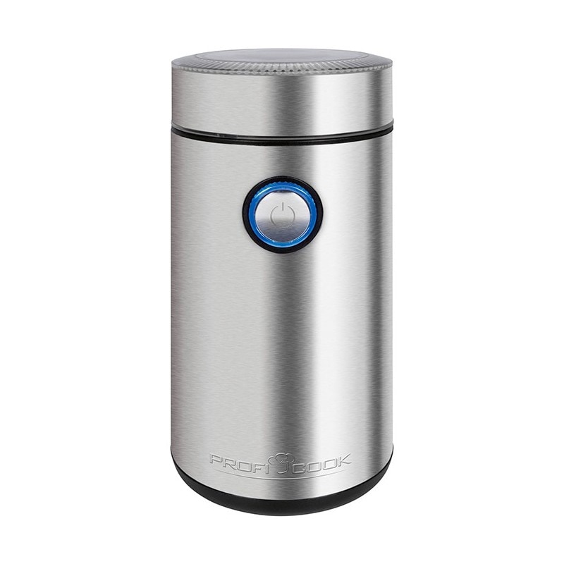 Moinho de Café ProfiCook KSW 1216, Tampa com Visor, até 40g, Inox, 150W