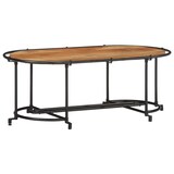 thumbnail of Mesa de centro madera maciza acacia 110x55x40 cm