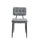 thumbnail of Mobiliara - Chaise Pauline tissu polyester gris - Lot de 2