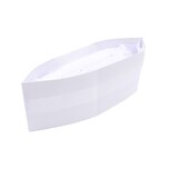 thumbnail of Calot extra-blanc en papier avec liseré  x 1000 - MEDIPROTEC