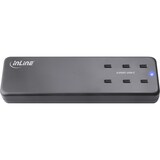 thumbnail of InLine® Multiport Netzteil, 6x USB-C, GaN, 120W, PD 3.0, schwarz