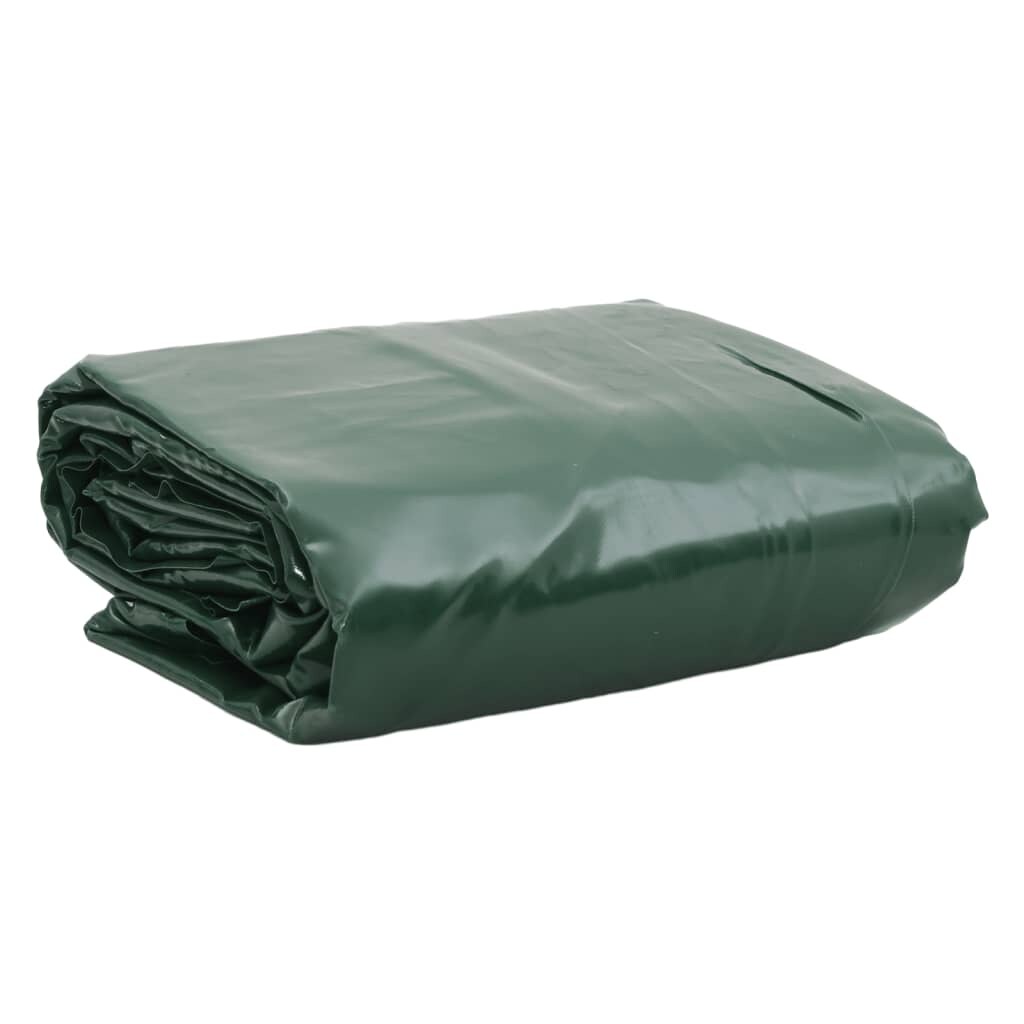 vidaXL Abdeckplane Grün 4x5 m 650 g/m²