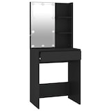 thumbnail of vidaXL Schminktisch mit LED Schwarz 60x40x140 cm