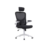 thumbnail of Cadeira Ergonomica Q-Connect Palermo Malha Base Nylon Alt Max 1300 Mm Larg 610 Mm Prof 600 Mm Rodas Premium Cor Branco/P