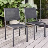 thumbnail of Table de jardin en aluminium/teck et 8 chaises - Oviala