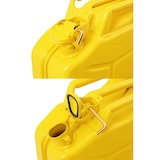 thumbnail of BW® Kraftstoffkanister Metall Benzinkanister 3x 10 Liter - Gelb - RAL 1018 - TÜV-geprüft und UN-Zulassung - Made in Europe