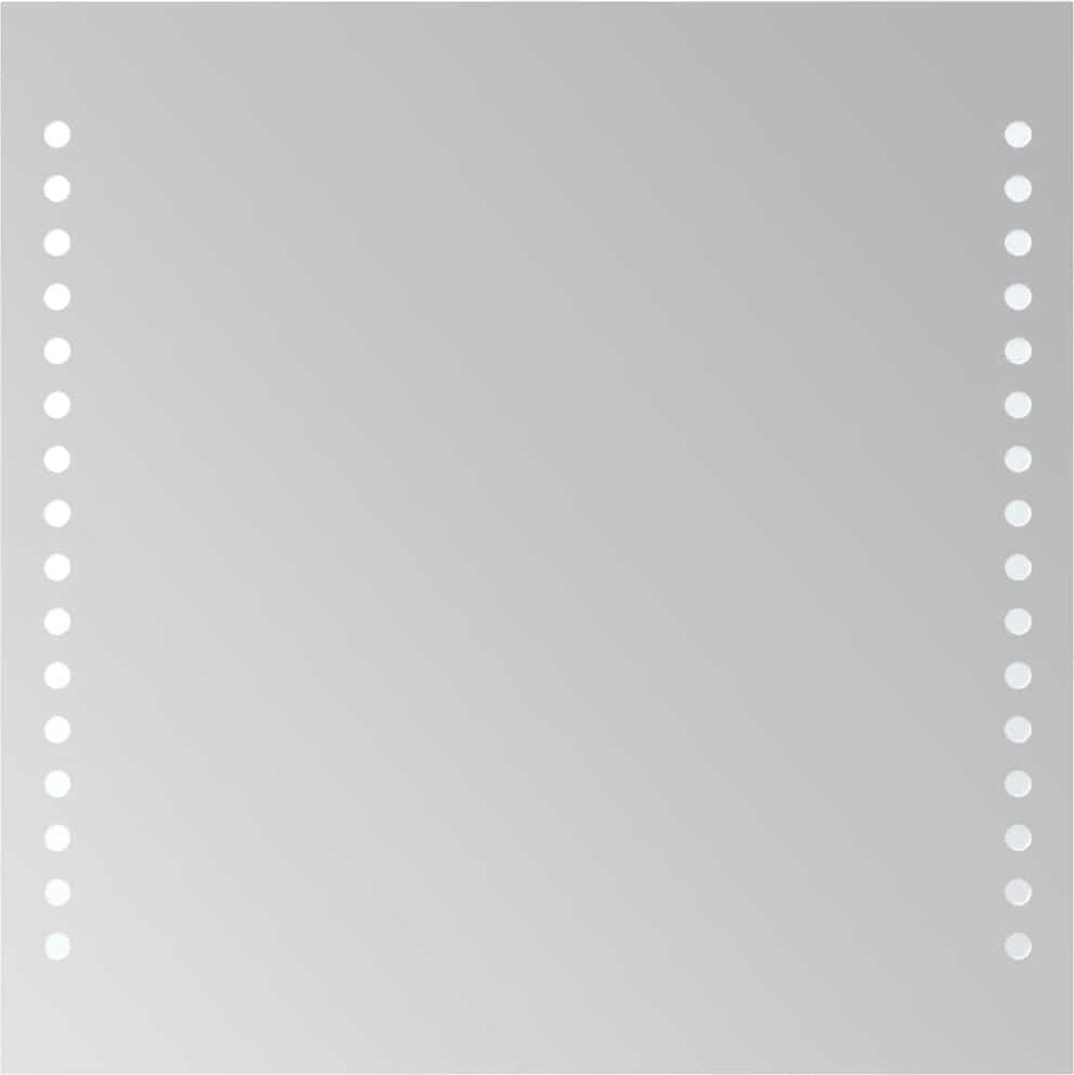 vidaXL LED-Badspiegel 30x30 cm