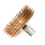 thumbnail of Stil Casa, Rotierende Reinigungsbürste für Öfen, 6x20xH. 7 cm, Messingborsten und Holzhalterung, Aluminiumgriff 160 cm in Rot.