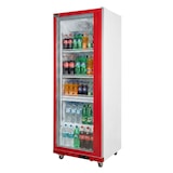 thumbnail of Romux® Frigo Verticale per Bibite MD 600 Litri 1 Porta Rosso con illuminazione a LED Ventilato | Armadio Frigoriferi Professional