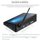 thumbnail of Mini PC Tout-en-Un 10.1 Pouces Windows 10 8GB RAM 256GB ROM Intel Celeron J4125 Quad Core Wifi Bluetooth HDMI RJ45 YONIS