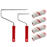 thumbnail of Maler Set 17-tlg. Farbrollen Abstreifgitter Farbwanne Pinsel Farbrührer Spachtel